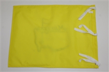 Tommy Aaron Signed Masters Undated Flag with '73' Notation JSA ALOA