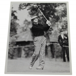 Jimmy Demaret 1936 PGA Action Shot 8x10 Wire Photo