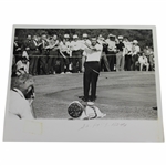 Arnold Palmer 1963 Ryder Cup Throwing Club Crisp 8x10 Wire Photo