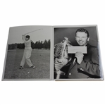 Jack Burke 1956 PGA Trophy & Pre-Swing 8x10 Wire Photos