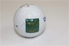 Ben Curtis Signed The Open Championship Logo Golf Ball JSA ALOA