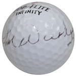 Tom Weiskopf Signed Royal Troon Golf Club Logo Golf Ball JSA ALOA