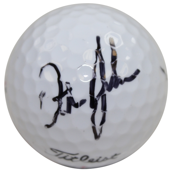 Dustin Johnson Signed 2018 US Open at Shinnecock Hills Logo Golf Ball JSA #V58638