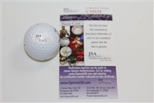 Dustin Johnson Signed 2018 US Open at Shinnecock Hills Logo Golf Ball JSA #V58638