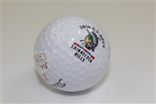 Jordan Spieth Signed 2018 US Open at Shinnecock Hills Logo Golf Ball JSA FULL #Z27620