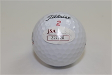Jordan Spieth Signed 2018 US Open at Shinnecock Hills Logo Golf Ball JSA FULL #Z27620