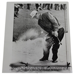 Cary Middlecoff 1961 Wire Photo from Masters Tournament 4/6/61