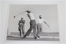 Bob Goalby 1961 Wire Photos from LA Open & Bing Crosby