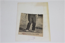 Bob Goalby 1961 Wire Photos from LA Open & Bing Crosby