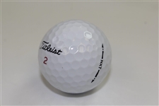 Rickie Fowler Signed Masters Logo Golf Ball JSA ALOA