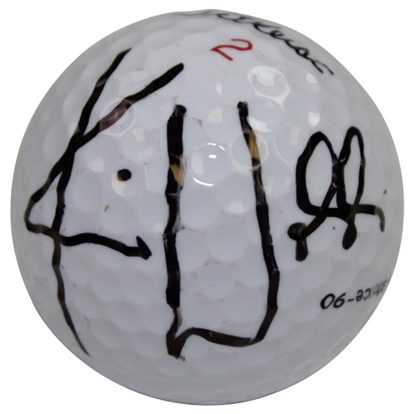 Kerrie Webb Signed Titleist LPGA Logo Golf Ball JSA ALOA
