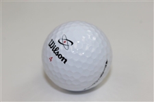 Natalie Gulbis Signed Wilson Logo Golf Ball JSA ALOA