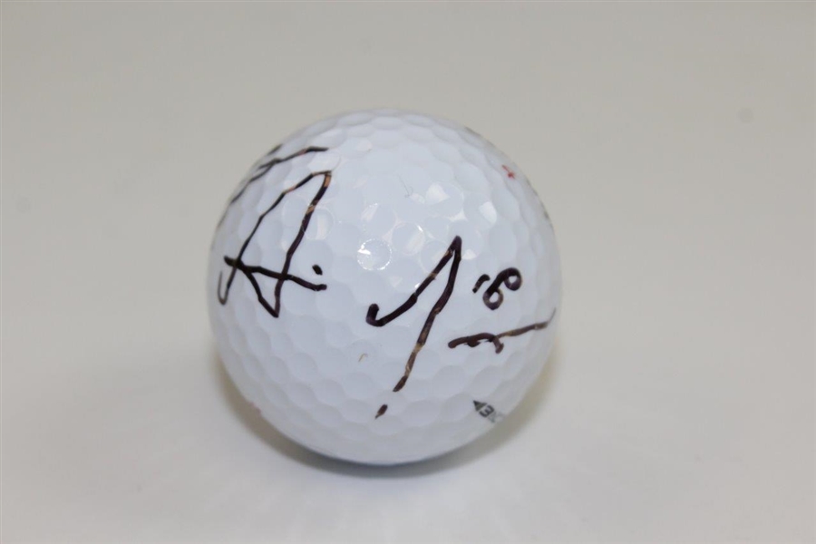 Sei Re Pak Signed Wilson Logo Golf Ball JSA ALOA