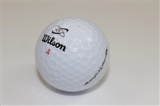 Christie Kerr Signed Wilson Logo Golf Ball JSA ALOA