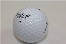 George Archer Signed ProStaff Logo Golf Ball JSA ALOA