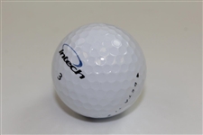 Hideki Matsuyama Signed Intech Logo Golf Ball JSA ALOA