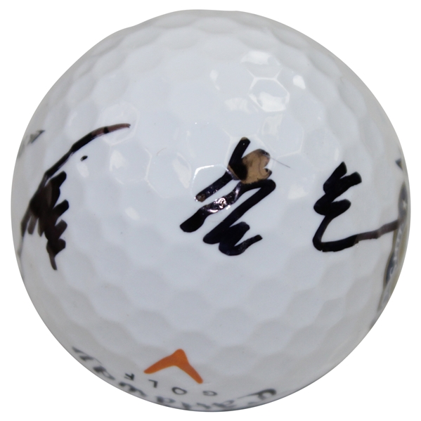 Y E Yang Signed 2009 PGA Championship at Hazeltine Logo Golf Ball JSA ALOA