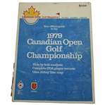 Jack Nicklaus Signed 1979 Canadian Open Program with Many Others JSA ALOA