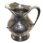 Golfers Magazine Trophy - Crossed Golf Clubs