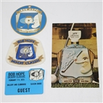 1973 Bob Hope Classic - Palmer's Last PGA Victory - Misc. Lot Including Signed 8x10 JSA ALOA