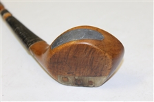 Willie Park Jr Wood Brassie with Rams Horn Insert