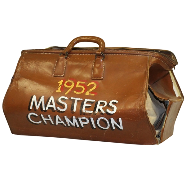 Sam Sneads 1952 Masters Champion - Sammy Snead Professional Leather Bag