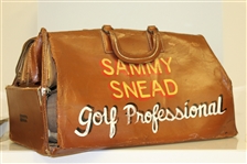 Sam Snead's '1952 Masters Champion - Sammy Snead Professional' Leather Bag