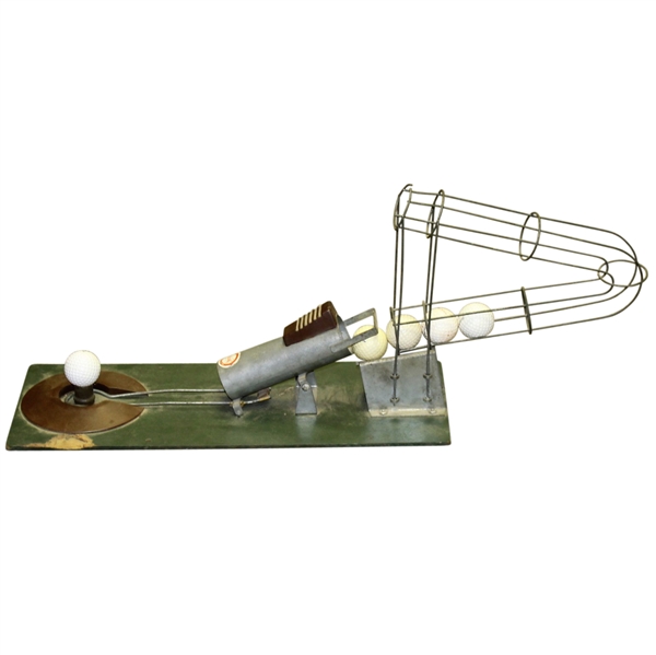 Spalding Vintage Mechanical Golf Driving Range Tee Device - Works