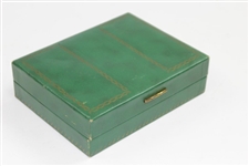Vintage Green Titleist Acushnet Golf Ball Box