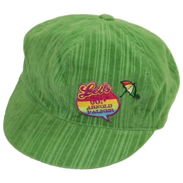 Classic Lels Go! Arnold Palmer Green Hat with Umbrella Logo