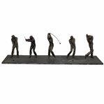 Jack Nicklaus PGA Swing Sequence Sculpture - One Figure Missing Club