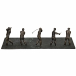 Jack Nicklaus PGA Swing Sequence Sculpture - One Figure Missing Club