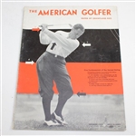 Three Bobby Jones on Cover 'American Golfer' Magazines - 1930, 1931, & 1932