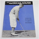 Three Bobby Jones on Cover 'American Golfer' Magazines - 1930, 1931, & 1932