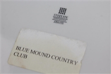 Blue Mound Golf & Country Club China Dinner Plate - 1933 PGA Host