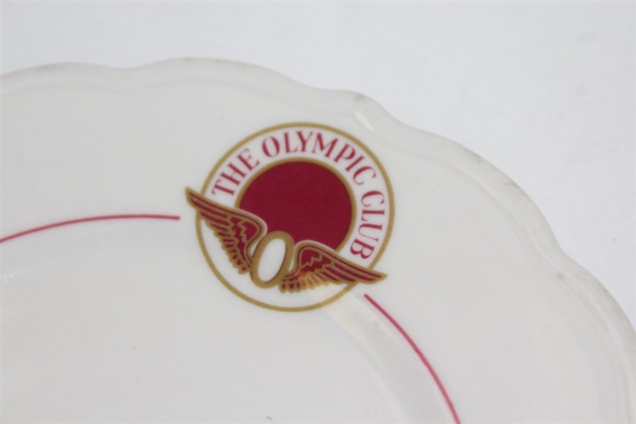 Circa 1970 The Olympic Club Syracuse China Plate - 6 1/2 Diameter