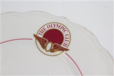 Circa 1970 The Olympic Club Syracuse China Plate - 6 1/2 Diameter