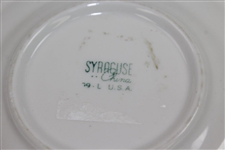 Circa 1970 The Olympic Club Syracuse China Plate - 6 1/2 Diameter