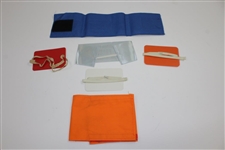 Six Various US Open, US Amateur, & The OPEN Championship Press Passes/Credentials/Arm Bands