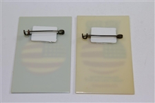 Two 1969 US Open at Champions Golf Club Ground & Clubhouse Badges