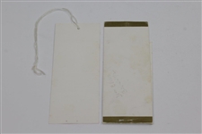 1966 US Open at The Olympic Club Unused Grounds Playoff Ticket #11 & Empty Coupon Booklet