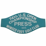 1974 US Open at Winged Foot Golf Club Press Arm Badge #105