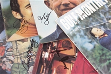 Player, Casper, Moody, Littler, & Jacklin Signed Golf Magazines JSA ALOA