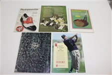 Player, Casper, Moody, Littler, & Jacklin Signed Golf Magazines JSA ALOA