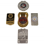 Five Mark Brooks Personal Tournament Contestant Money Clips