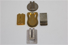 Five Mark Brooks' Personal Tournament Contestant Money Clips