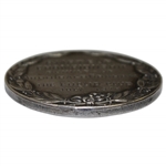 1907 US Amateur Sterling Silver Runner-Up Medal Awarded to Archibald Graham