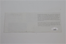 Arnold D. Palmer Signed 2012 Pennsylvania Truck Registration JSA #HH62490