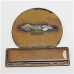 Bobby Mitchell's 1966 US Open at The Olympic Club Contestant Badge