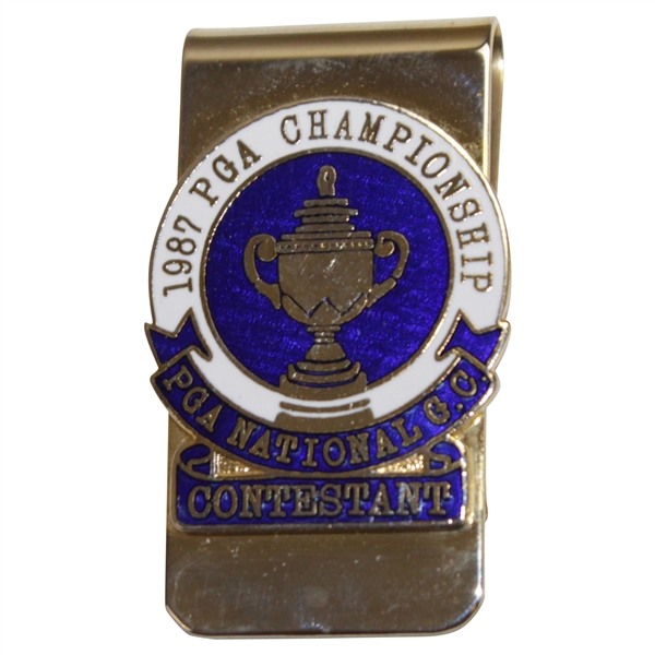 JC Snead's 1987 PGA Championship at PGA National GC Contestant Badge